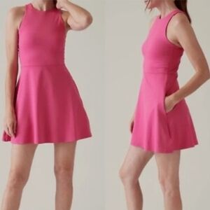 Athleta Conscious Salvia Pink Dress